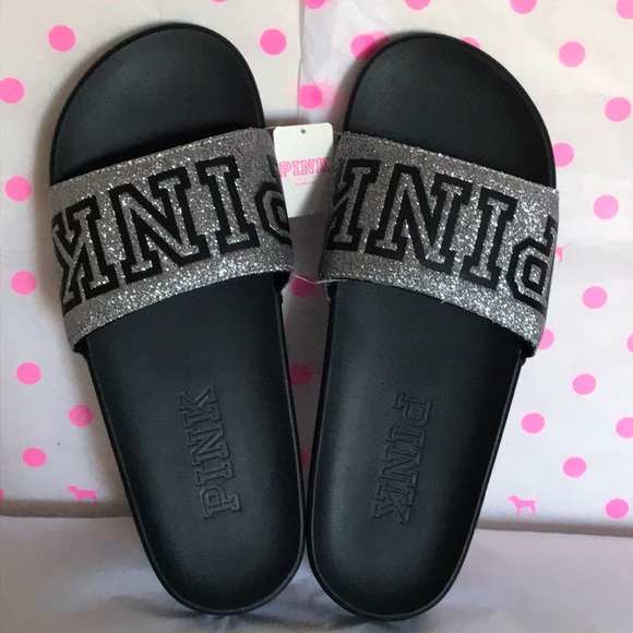 PINK Victoria's Secret Schuhes Victorias Secret Pink Single Strap PINK Victoria's Secret Victorias Schuhes Victorias Secret Secret Pink Single Strap 9515c1